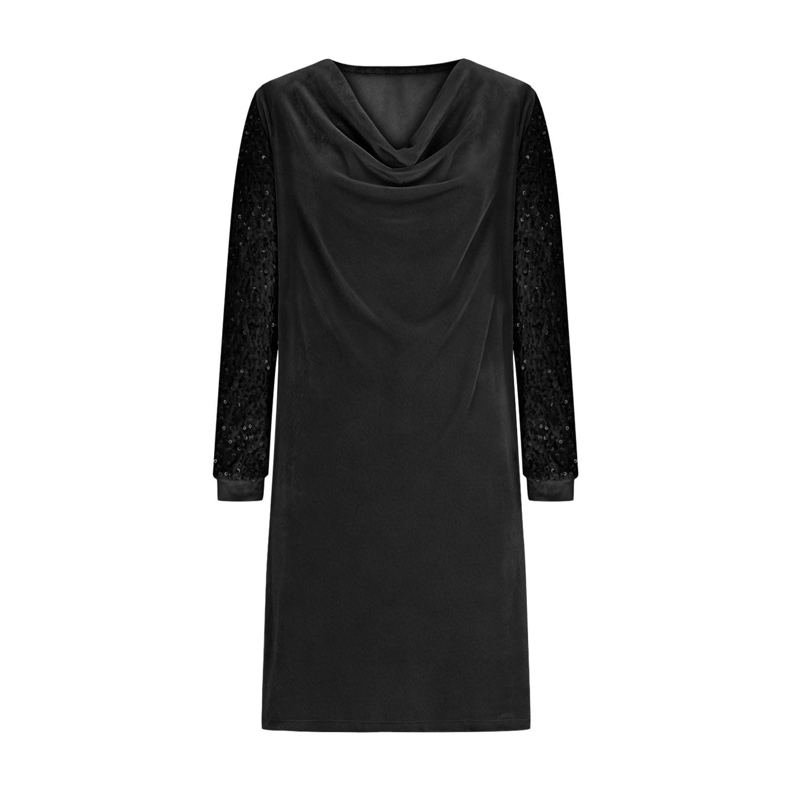 sequin cocktail dresses amazon Amazon.com: dasmzper Women Sexy Sequin One Shoulder Long Sleeve Tassel Hem Bodycon Midi Dress Party Cocktail Dress Black : Clothing, Shoes & Jewelry