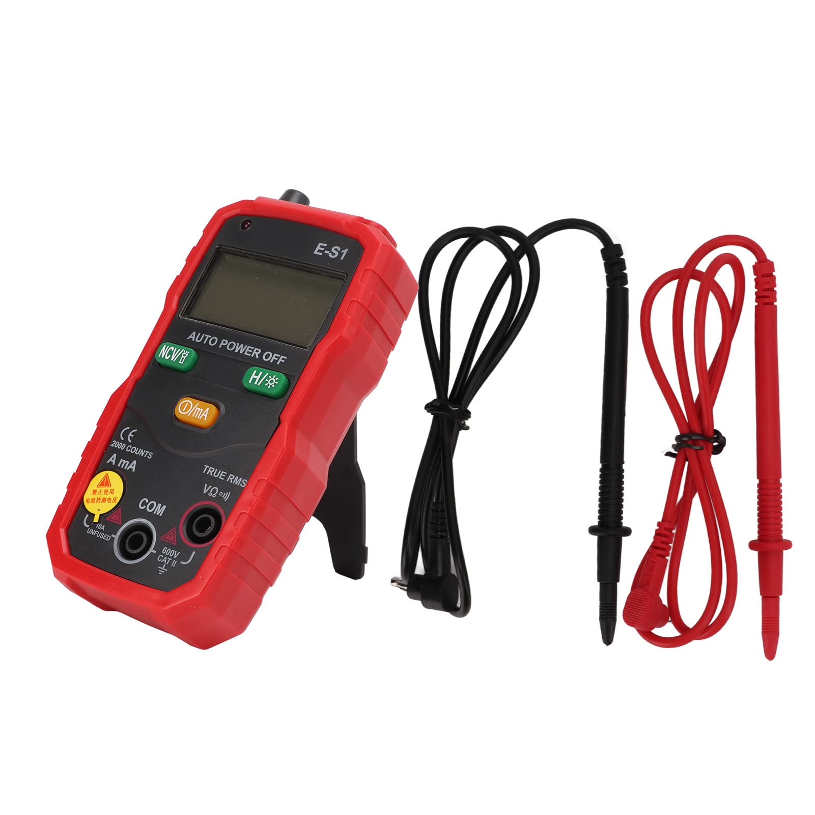 Per applicazioni industriali, il multimetro digitale ES1 è strumento di misurazione elettrica professionale e un tester di tensione e corrente ad alta precisione con schermo LCD