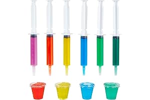 Vplus Halloween Needle Shots: 50-Piece Spooky Treat Dispensers