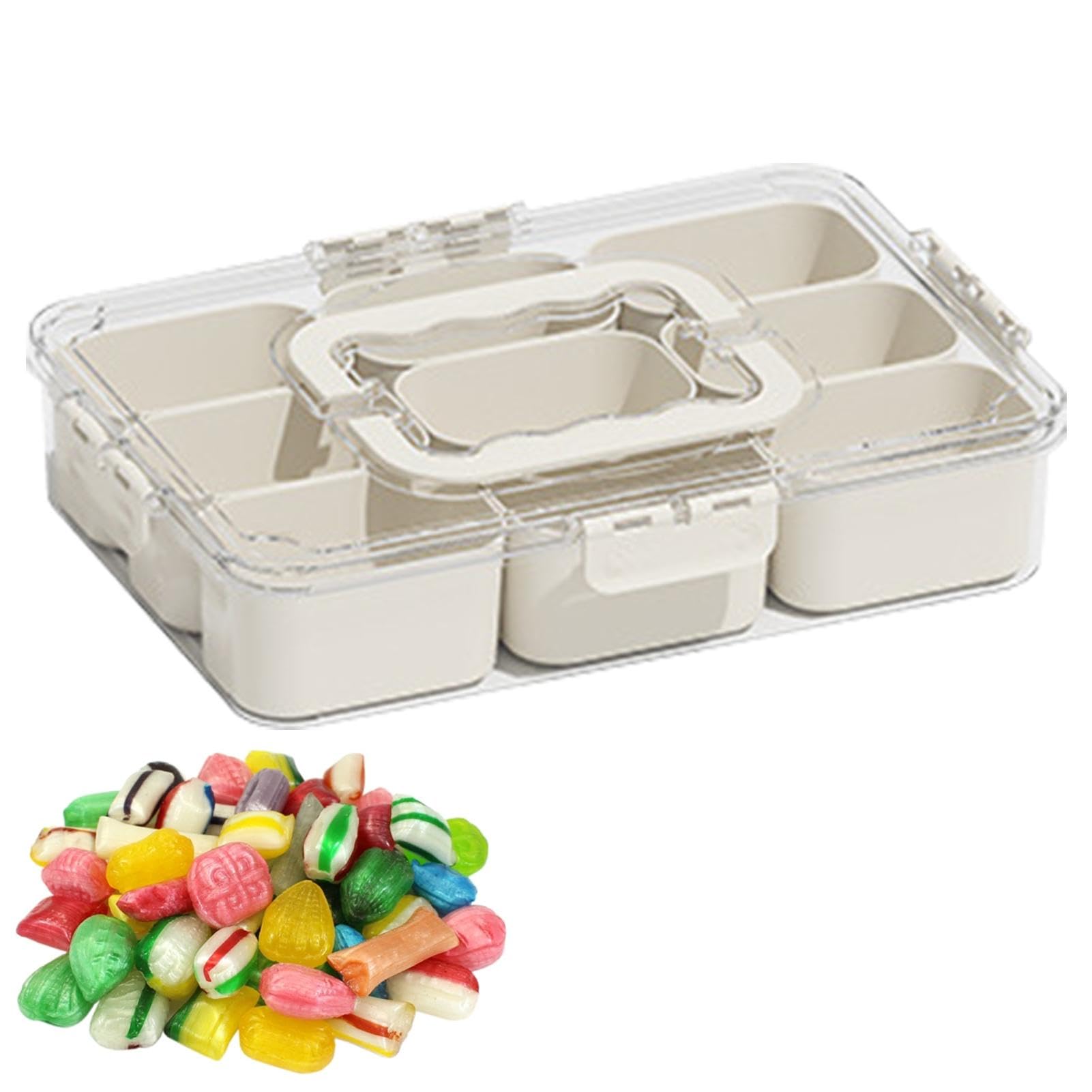 Plateau à légumes transparent visible avec couvercle pour pique-nique et apéro