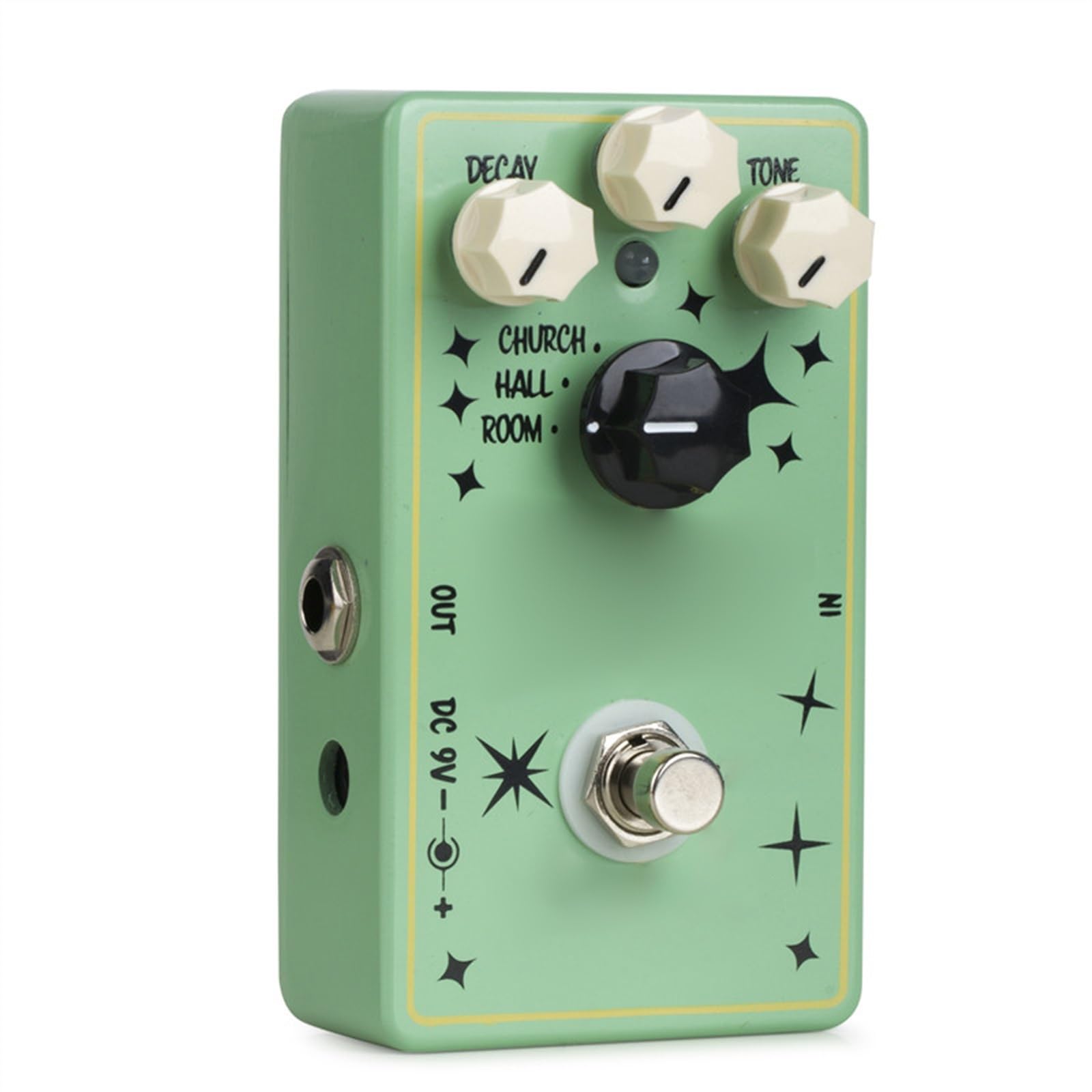 pedal de modulación de guitarra Pedal De Efectos De Guitarra Reverb Accesorios Para Guitarra