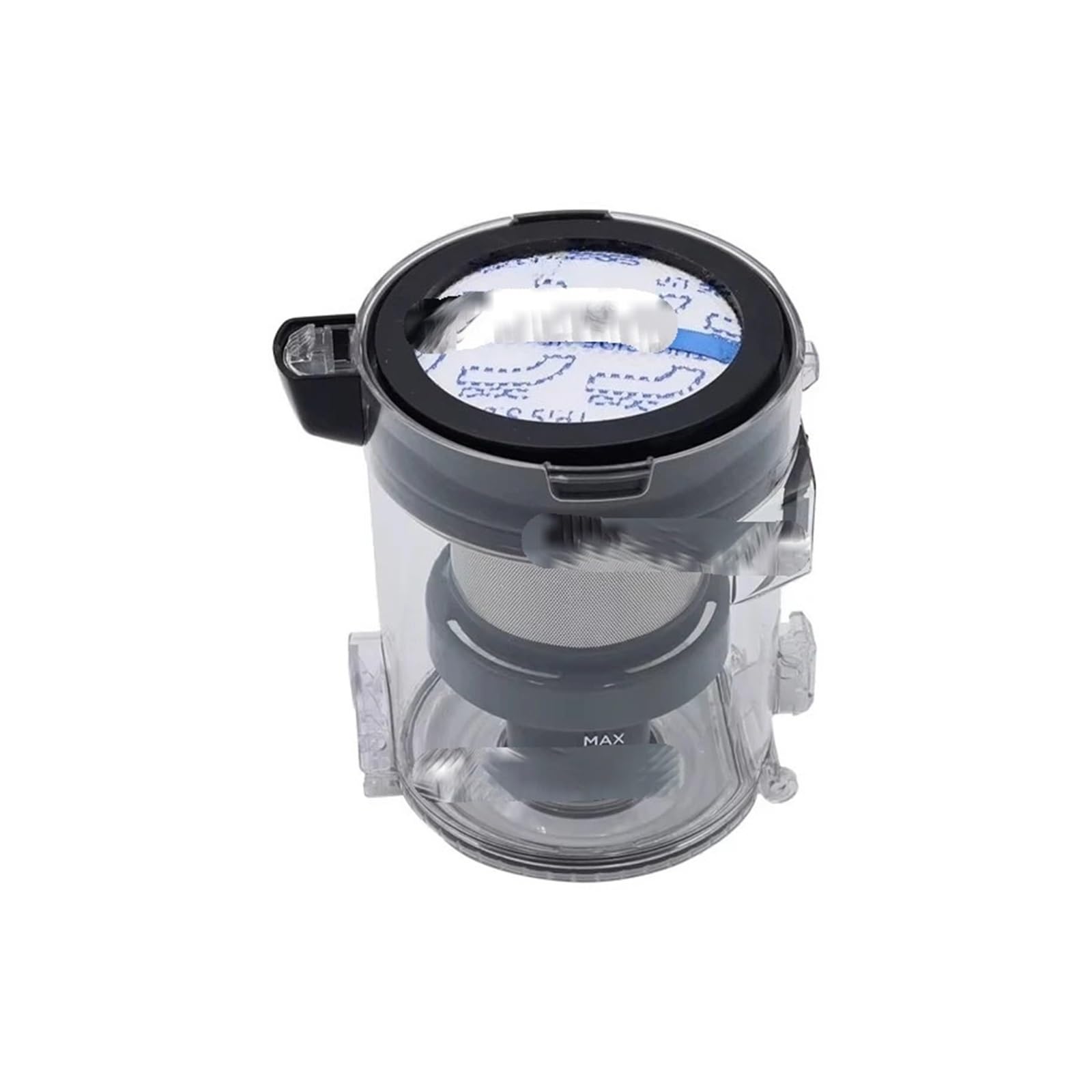 Conjunto de algodón filtrante, Compatible con Midea, P7 MAX | Pieza de aspiradora de algodón filtrante, conjunto de depósito de polvo