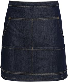 Premier Workwear PR125 Unisex Jeans Stitch Denim Waist Apron (Indigo Denim)