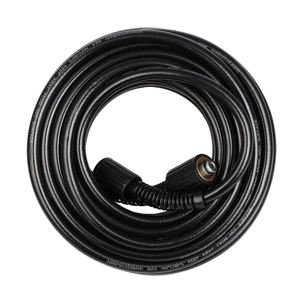 RATION for 50FT 3200PSI High Power Pressure Washer PVC Hose 3/8