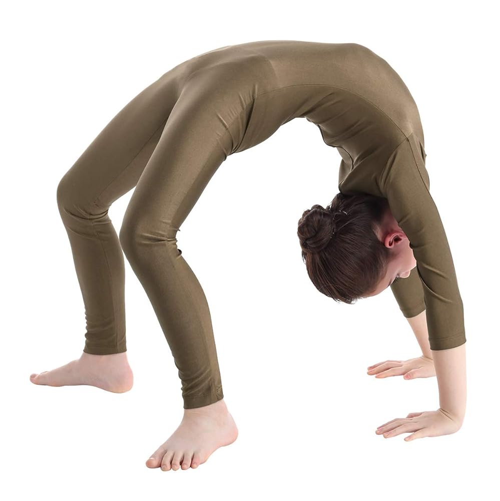 Freebily Justaucorps De Gymnastique Pour Filles à Manches Longues