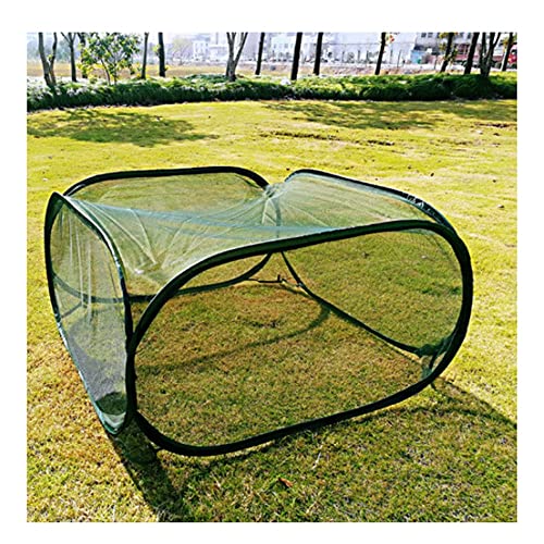 zlnSoft Mini Serre, Petite Herse de Jardin, Couverture de Protection Pliable for Plantes Vertes succulentes, Feuilles de Film Transparent à Froid et à la Chaleur