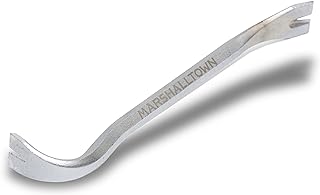 Marshalltown Moulding Pry Bar, Baseboard Lifter, Notched End, MPB