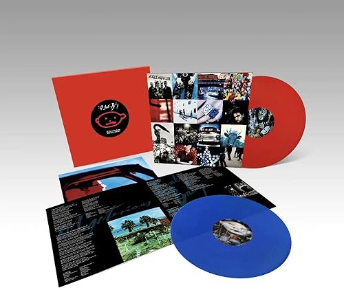 Achtung Baby30th Anniversary Deluxe RedBlue 2 LP