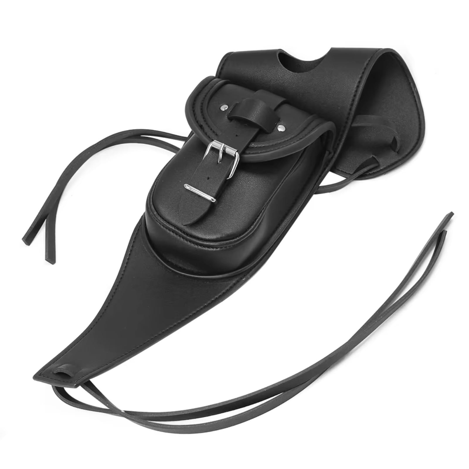 Compatibile Con Sportster Per Iron 883 1200 XL Moto Nero PU Serbatoio Carburante Chap Pannello Copertura Pad Bavaglino Borsa Reggiseno Stoccaggio Sacche Moto