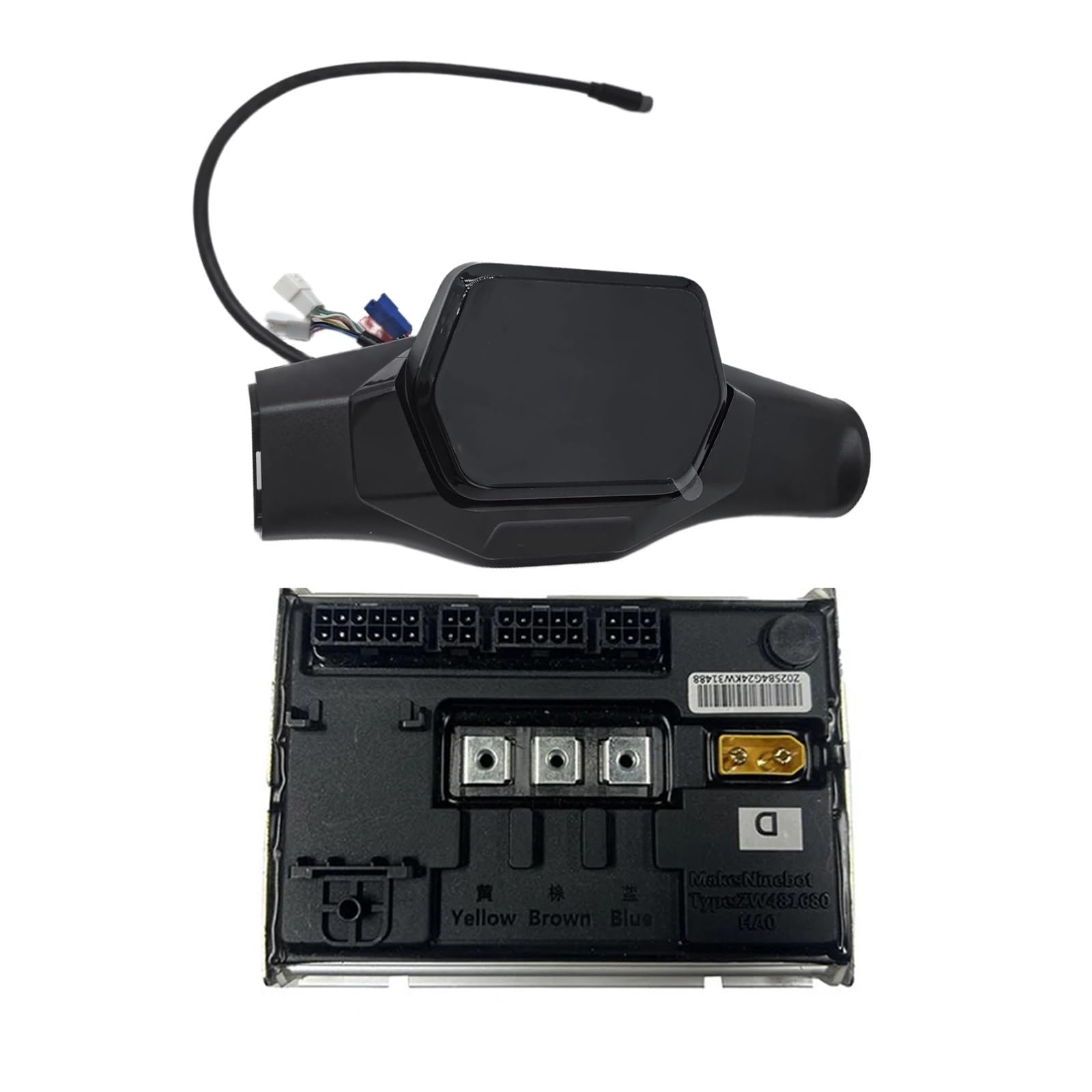 Wymiana wyświetlacza deski rozdzielczej kompatybilna z Ninebot ZT3 Pro - miernik Bluetooth do hulajnogi elektrycznej, akcesoria do deski rozdzielczej, niezbędne części do hulajnogi