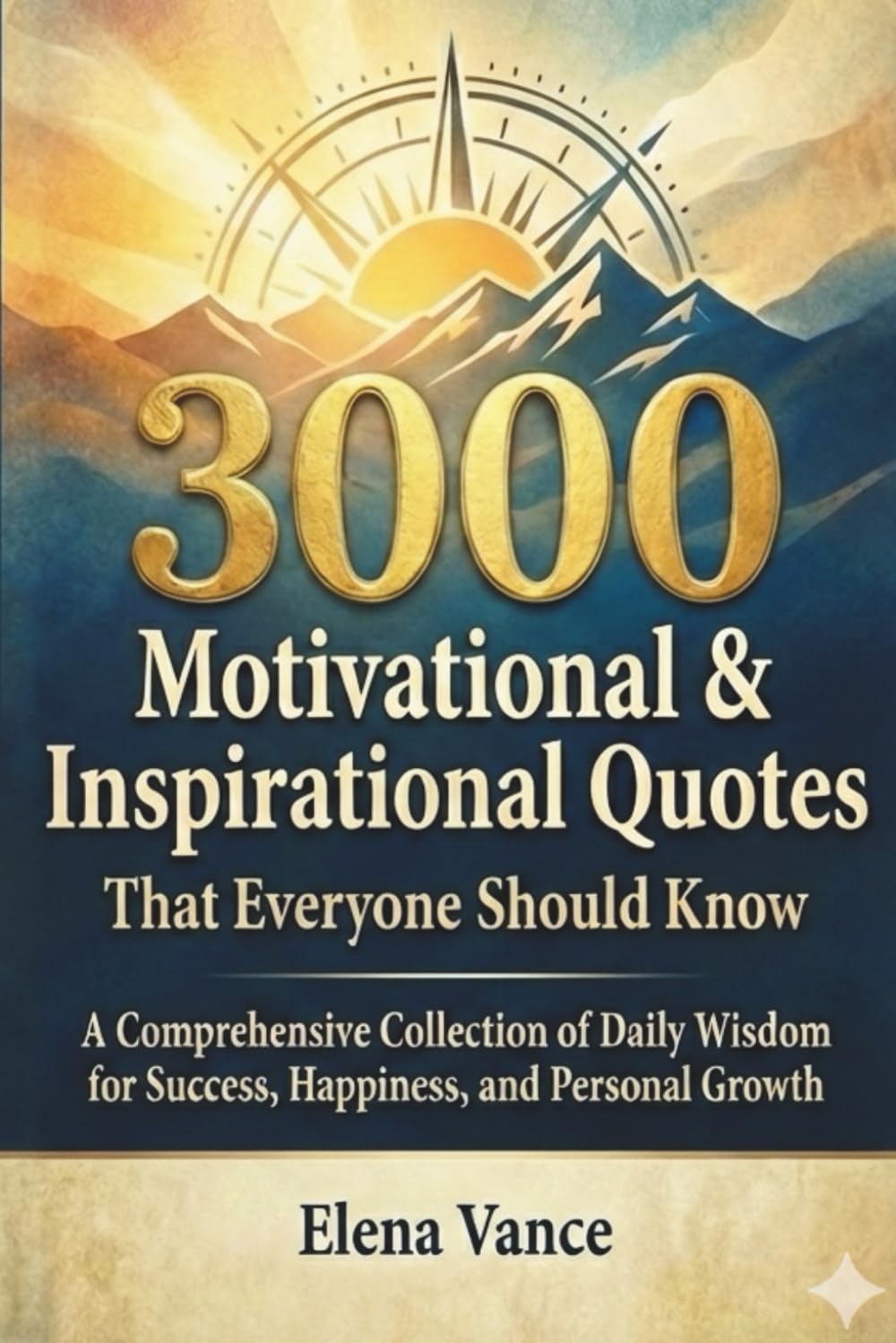 3000 Motivational & Inspirational Quotes That Everyone Should Know: A Comprehensive Collection of Daily Wisdom for Success, Happiness, and Personal Growth