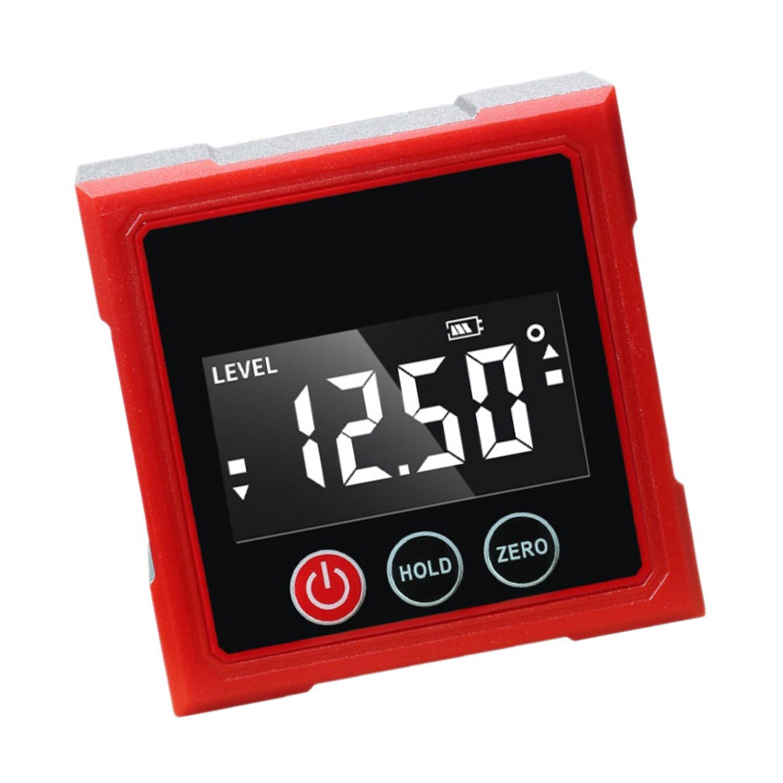 Jazuaiao Lightweight Angles Measurement Tool High Accuracy Sensors Aluminum Construction Inclinometer For Engineers And Builders Portable Electronic Angles Finder Tool
