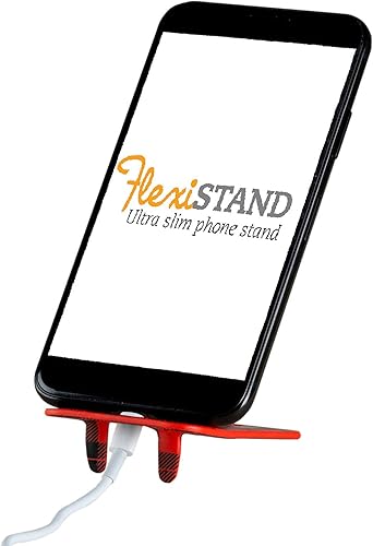 Flexistand - Soporte para teléfono y teléfono para iPhone y Android, soporte de escritorio para teléfono móvil, compacto, flexible, ajustable, para