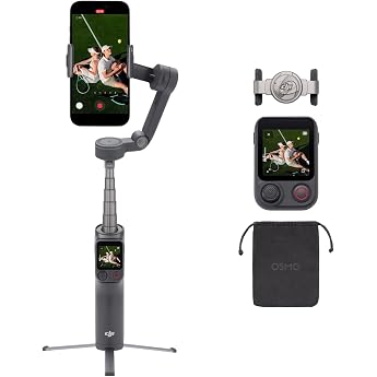 Osmo Mobile 8P スマホ用ジンバル iPhone＆Android対応 リモコン | ネイティブトラッキング 延長ロッド＆三脚内蔵 10h駆動 堅牢な3軸手ブレ補正 360&deg;パン軸回転 スマートフォン用ジンバル