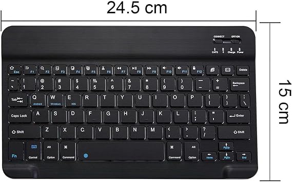 Microcase Huawei MatePad Pro 12.6 Tablet için Tablet Çanta + Bluetooth Klavye + Mouse + Tablet Standı - AL8112