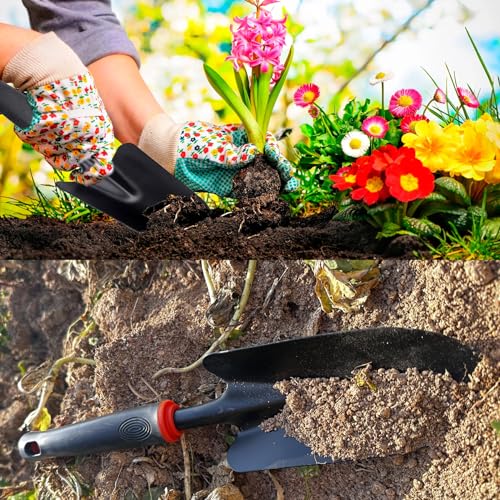 Paleta para Jardín de Hierro Antitorsión Asa Ergonómica miniatura 5