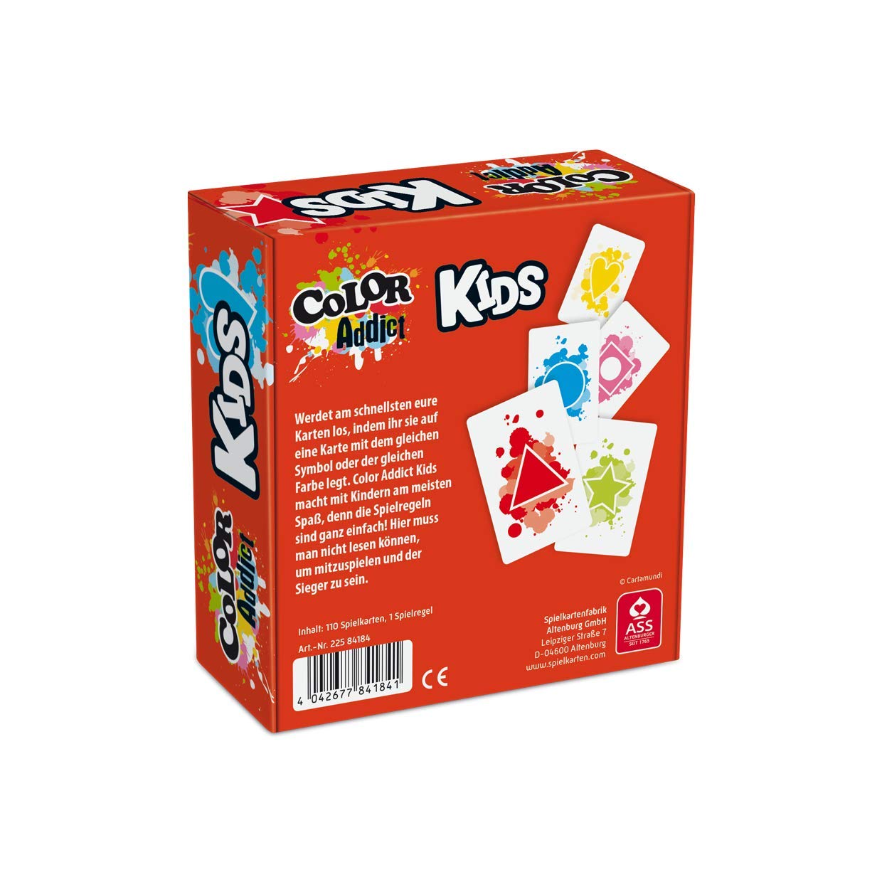 Color Addict – Le Jeu De Cartes Addictif Sur Les Couleurs, Version Allemande