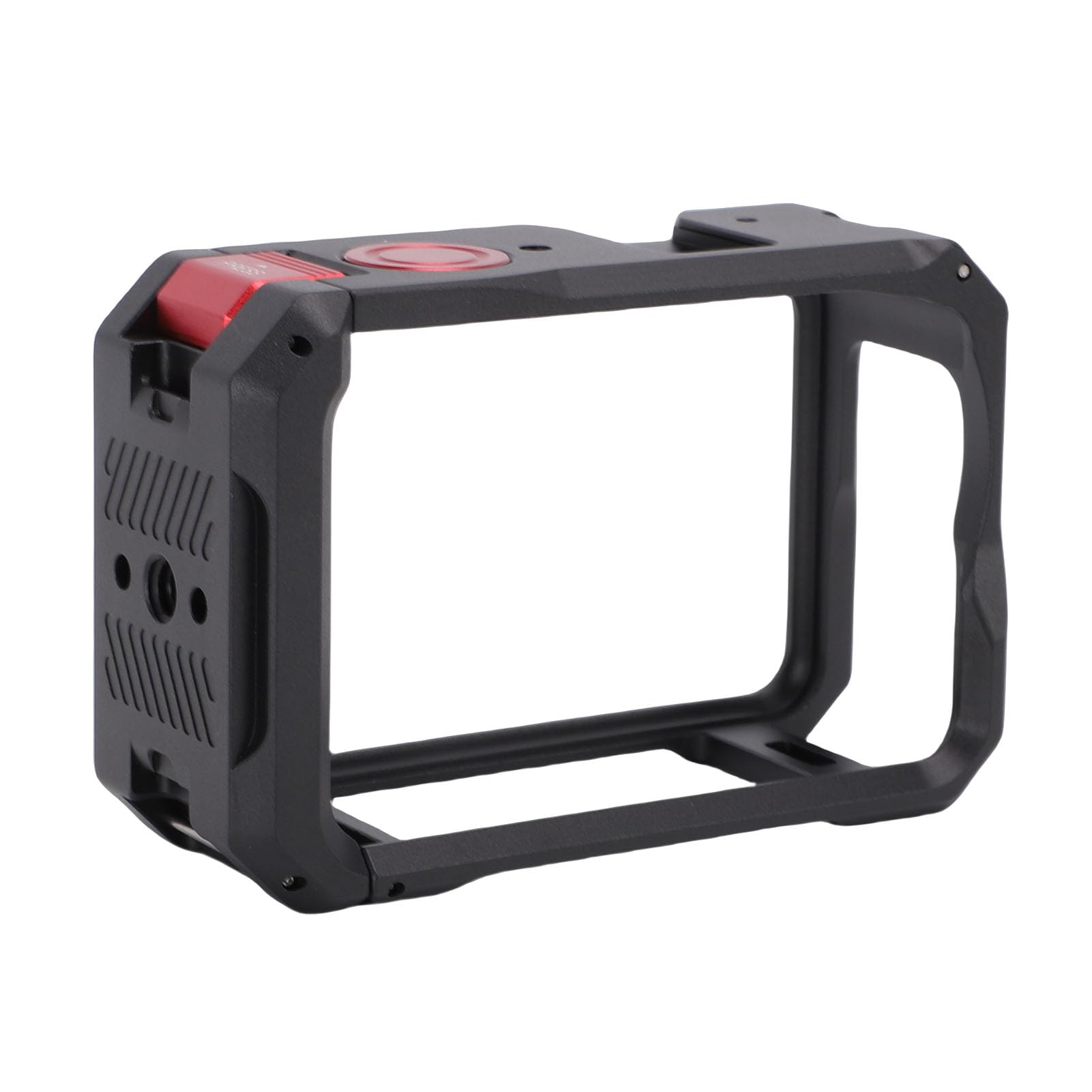 Tbest 6 Jaula para Cámara Vídeo Protector de Aleación de Aluminio con Zapata Fría Rosca de 1/4 Pulgadas para Vlogging Deportes Al Aire Libre