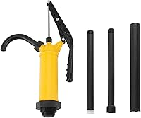 Vista 3 de Performance Tool W54269 Bomba de Barril de Acción de Palanca de Propósito General Amarilla - Se adapta a tambores de 15 a 55 galones