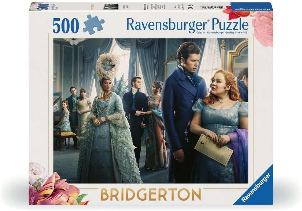 Ravensburger Bridgerton Season 3 500 Piece Jigsaw Puzzle | Captivating Regency Era Design | Elegant Imagery | Sustainable FSC Certified Materials