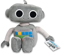 Vista 3 de Listener Kids Stuffed Robot Plush Toy Jett The Robot