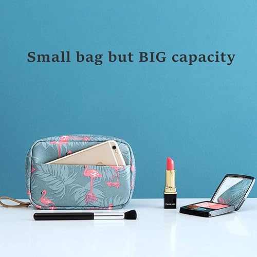 Miniatura 5 de Bolsa de maquillaje, bolsa de viaje, bolsa de cosméticos, bolsa organizadora de aseo personal, bolsa de accesorios de viaje., Negro