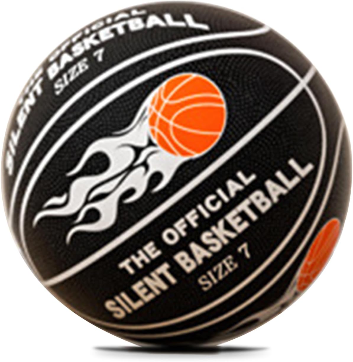 Silent Basketball, New Dribble Silent Basketball Dribbling Indoor Foam Training Ball, Quiet Bounce No Noise Basketball