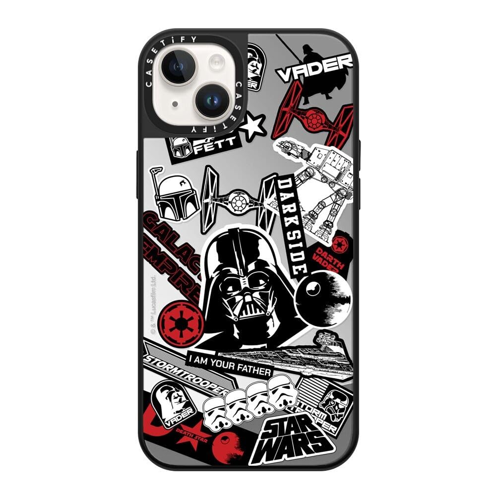 Coque antichoc iPhone 14 Plus Star Wars miroir MagSafe anti-rayures - 8
