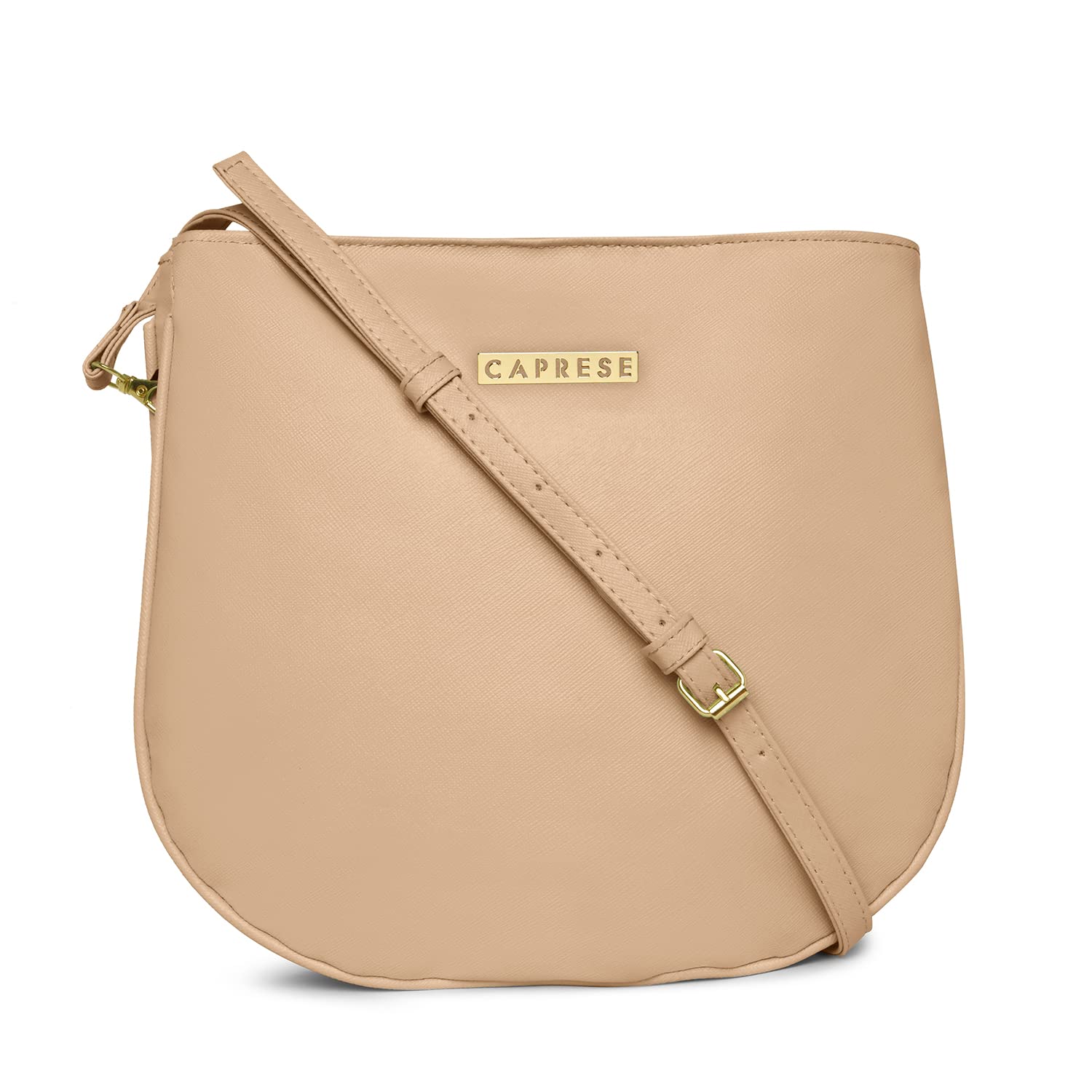 Caprese womens RUHEE SB Large NUDE Sling Bag (B0B3YLZFMZ) Amazon Price History, Amazon Price Tracker