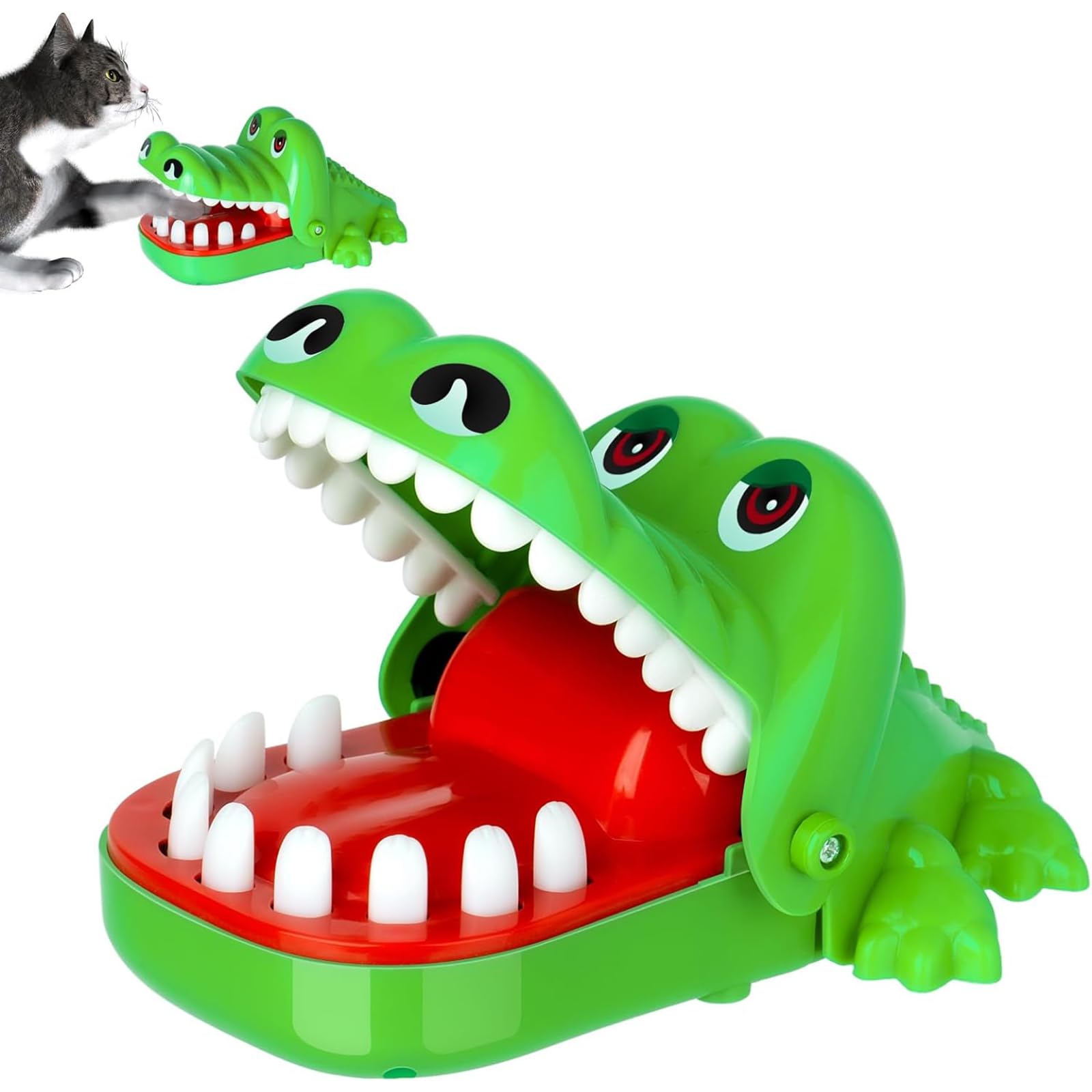 Rayyan Crocodile Toy - Biting Finger Dentist Game for Kids, Funny Dinosaur Toy, Toddler Board Game With Teeth