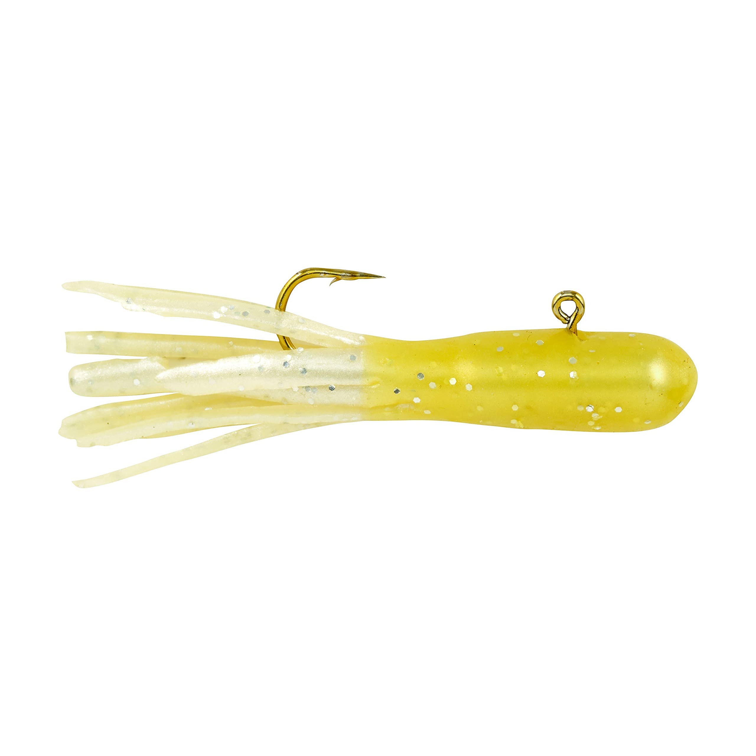 Berkley Unisex's PCAT116-YPS Fishing Soft Bait, Yellow Pearl Silver Fleck, 1/16 oz โ image 1