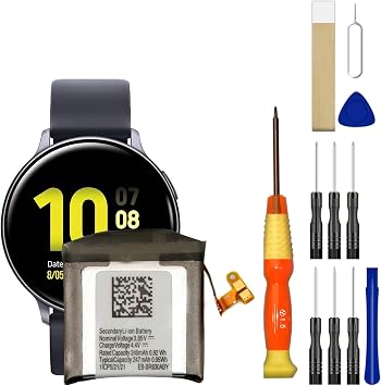 Replacement Battery EB-BR830ABY [Upgraded] for Samsung Galaxy Watch Active2 SM-R830 SM-R835 SM-R835U 40mm Battery with Tool Kits