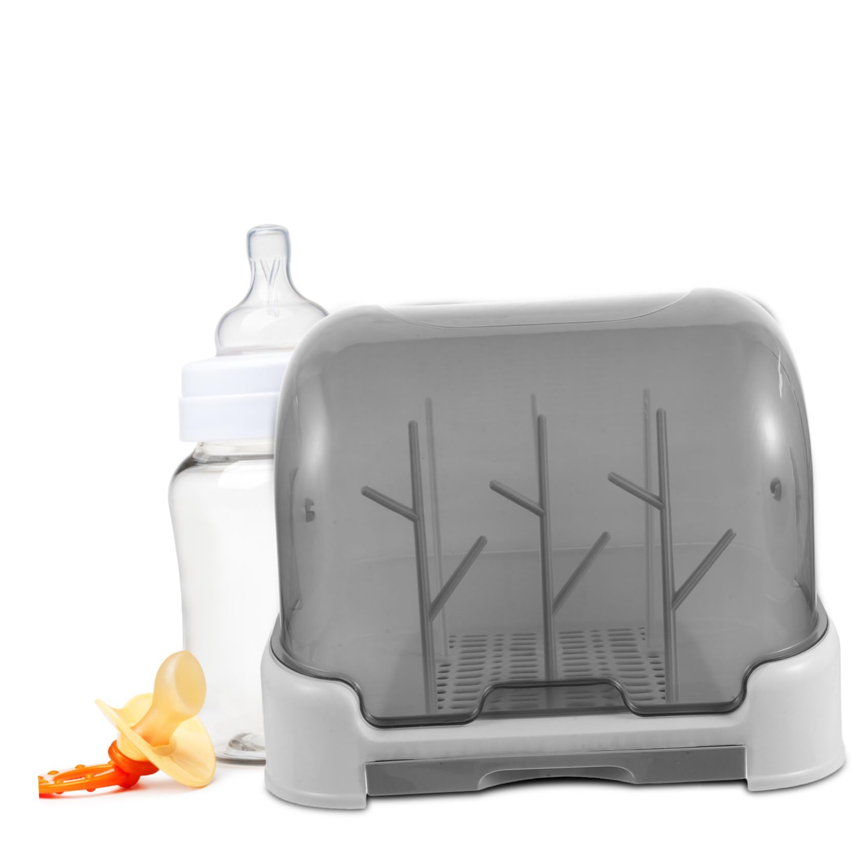 1 Juego De Organizador De Biberones: Soporte De Encimera Que Ahorra Espacio para Biberones - Diseño A Prueba De Polvo para Un Almacenamiento Limpio
