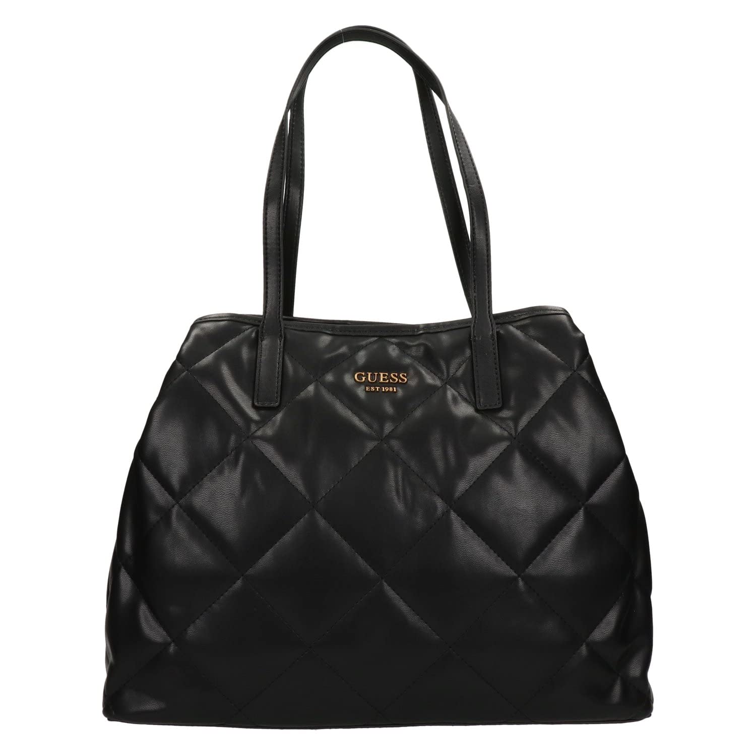 GUESSVIKKY LARGE TOTE, Black,, Black, Large