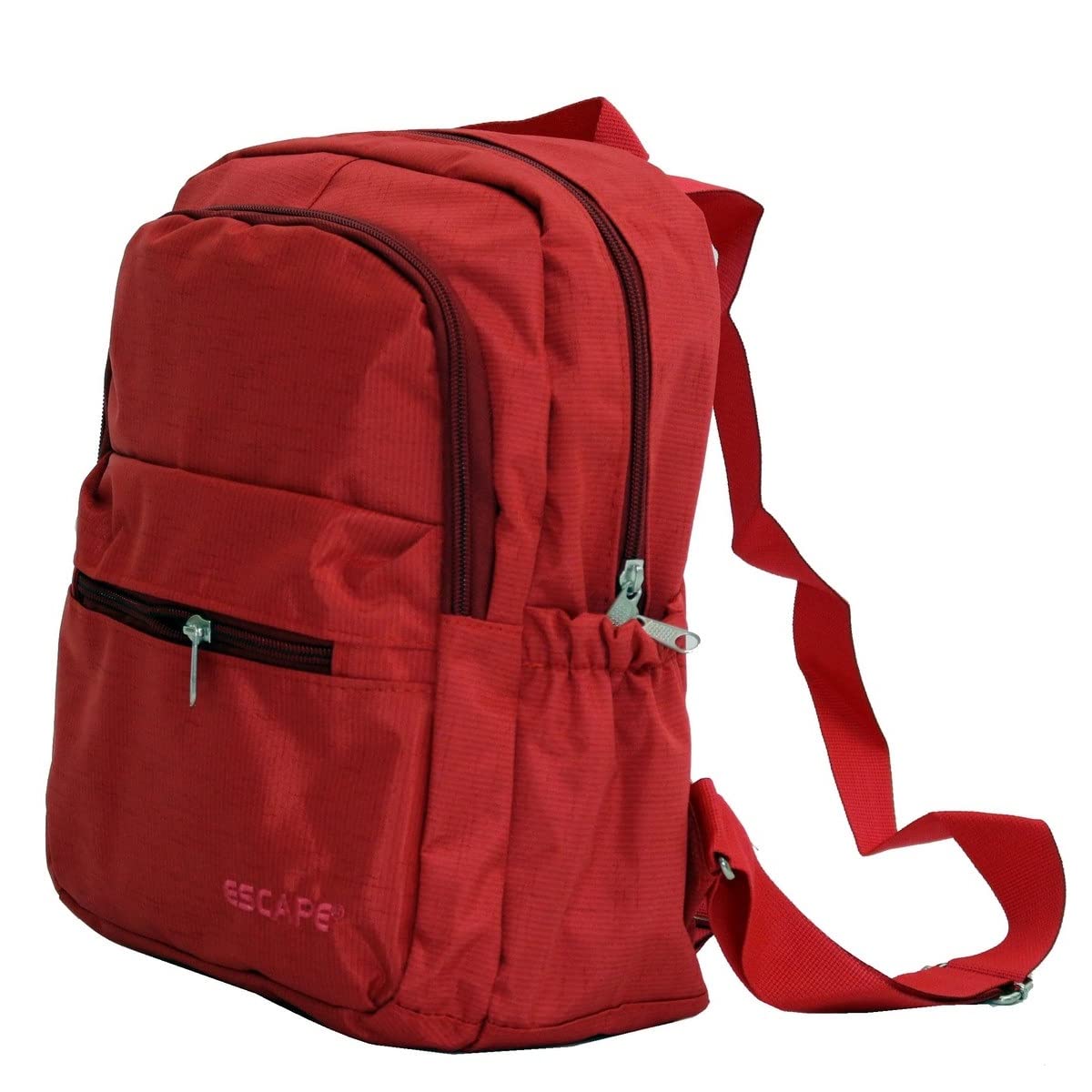 TahTicMer Escape Okul Sırt çantası ilkokul çanta 4 Adet Bölmeli Su Geçirmez unisex 28x35x12 cm (Kırmızı)