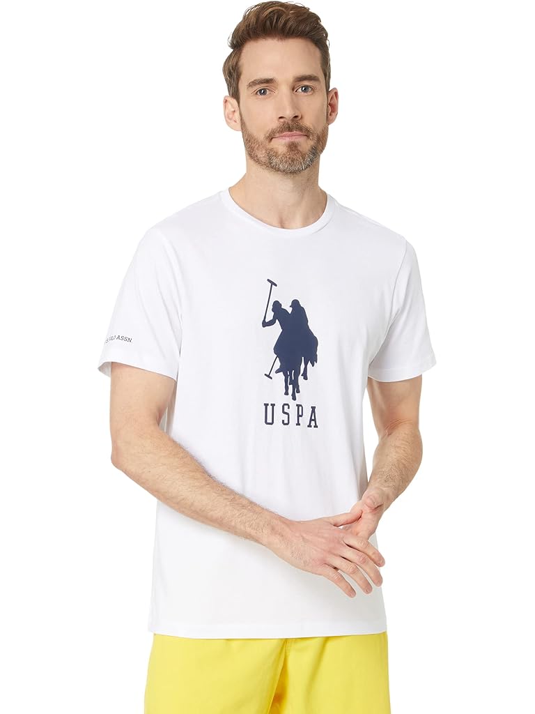 U.S. POLO ASSN. Short Sleeve Crew Neck DHM Graphic Tee