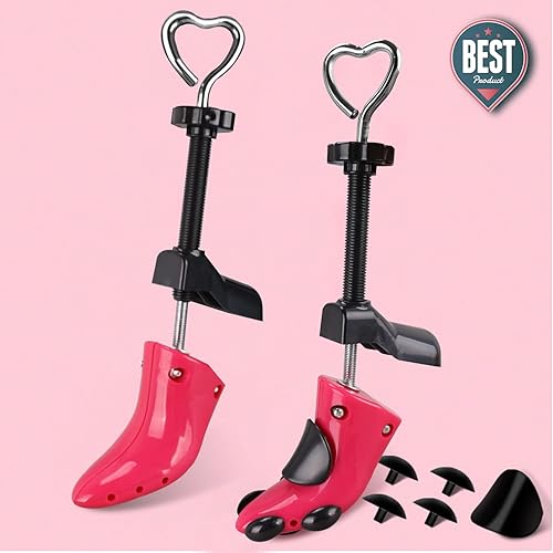 Miniatura 7 de XYH Estirador de zapatos para mujeres y hombres, ajustable en 4 direcciones para pies anchos