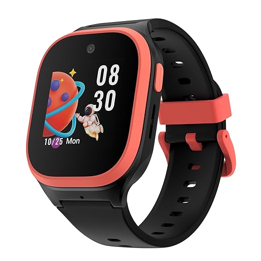 Noise Scout Kids Smartwatch with Location Tracking, 4G Video & Voice Calling, Parental Control, Long Battery, Habit Formation, in-Built Games, Buddy App for Parents (Racing Black)
