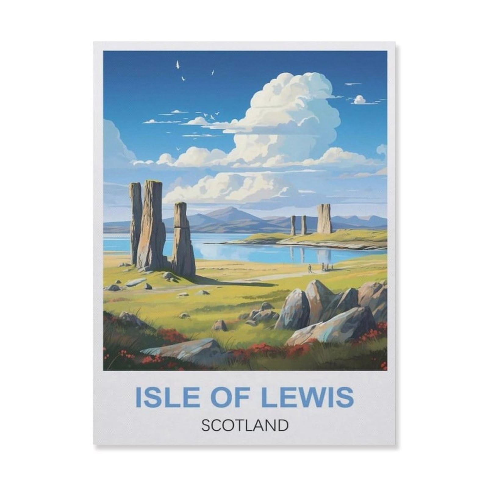 tin signs，Isle of Lewis Scotland(30x40cm）