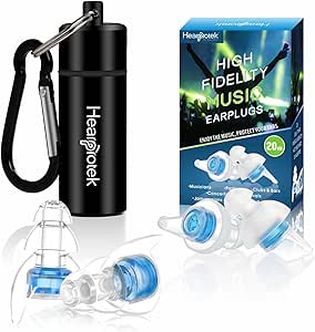 Tappi Per Orecchie Da Concerto Hearprotek - Riduzione Rumore 20dB Per Musicisti - Foto 6