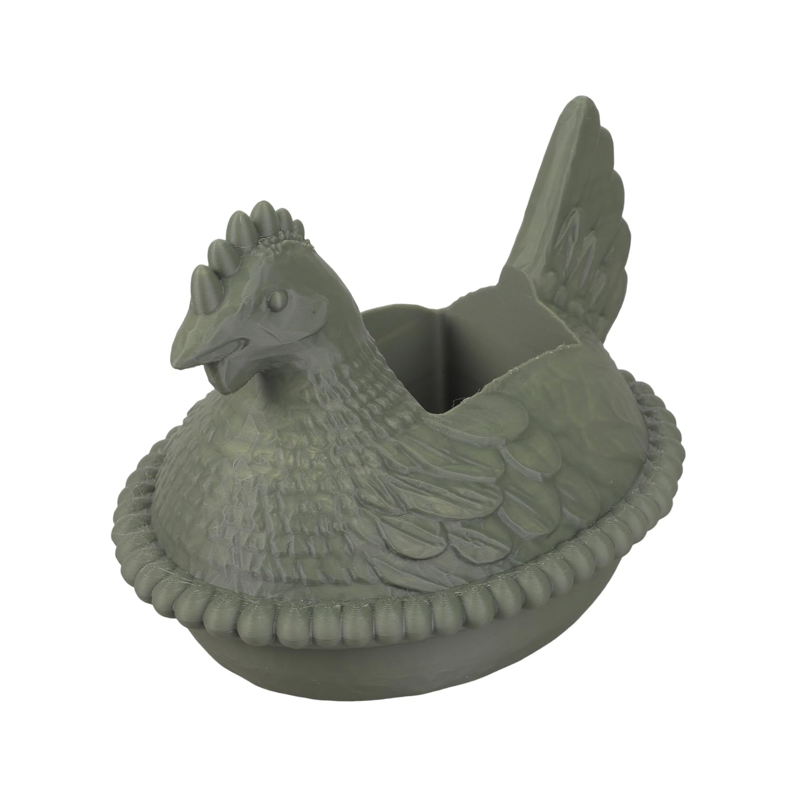 Lovely Chicken Shape Soap Holder Stand for Organized Countertop Chicken Planter Garden Decors for Farmhouse Backyard Holder Planter Pots