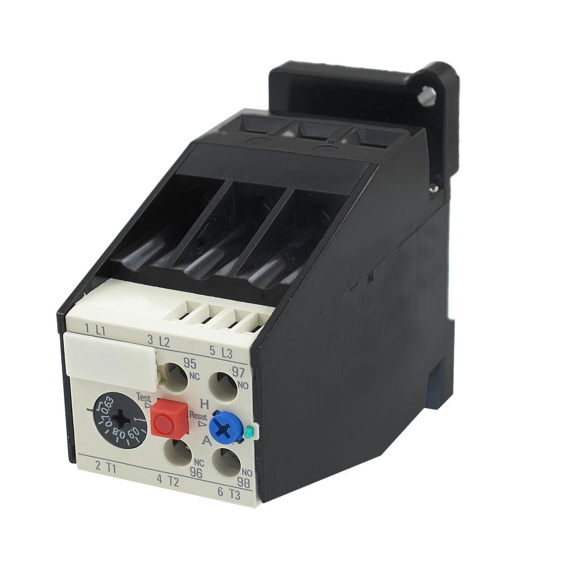 Gvbaepieo One Color Ac 0.63A - 1A Motor Protection Thermal Overload Relay 1 No Nc