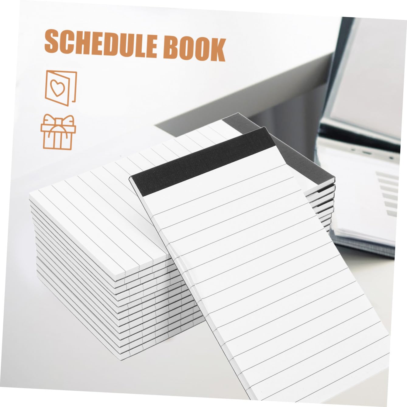 Recambios para Bloc de Notas Papel de Recambio para Cuaderno Insertos de Repuesto para Agenda para Trabajo y Estudio
