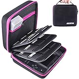 AUSTOR Carrying Case for Nintendo 2DS, Rose