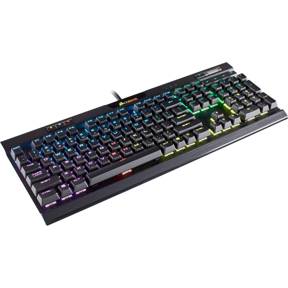 Corsair K70 RGB MK.2 Cherry MX Red Switch Mekanik Gaming Klavye