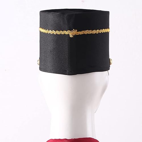 Miniatura 7 de iiniim Sombrero de soldado con banda mayorette, accesorio para espectáculos de arrastre