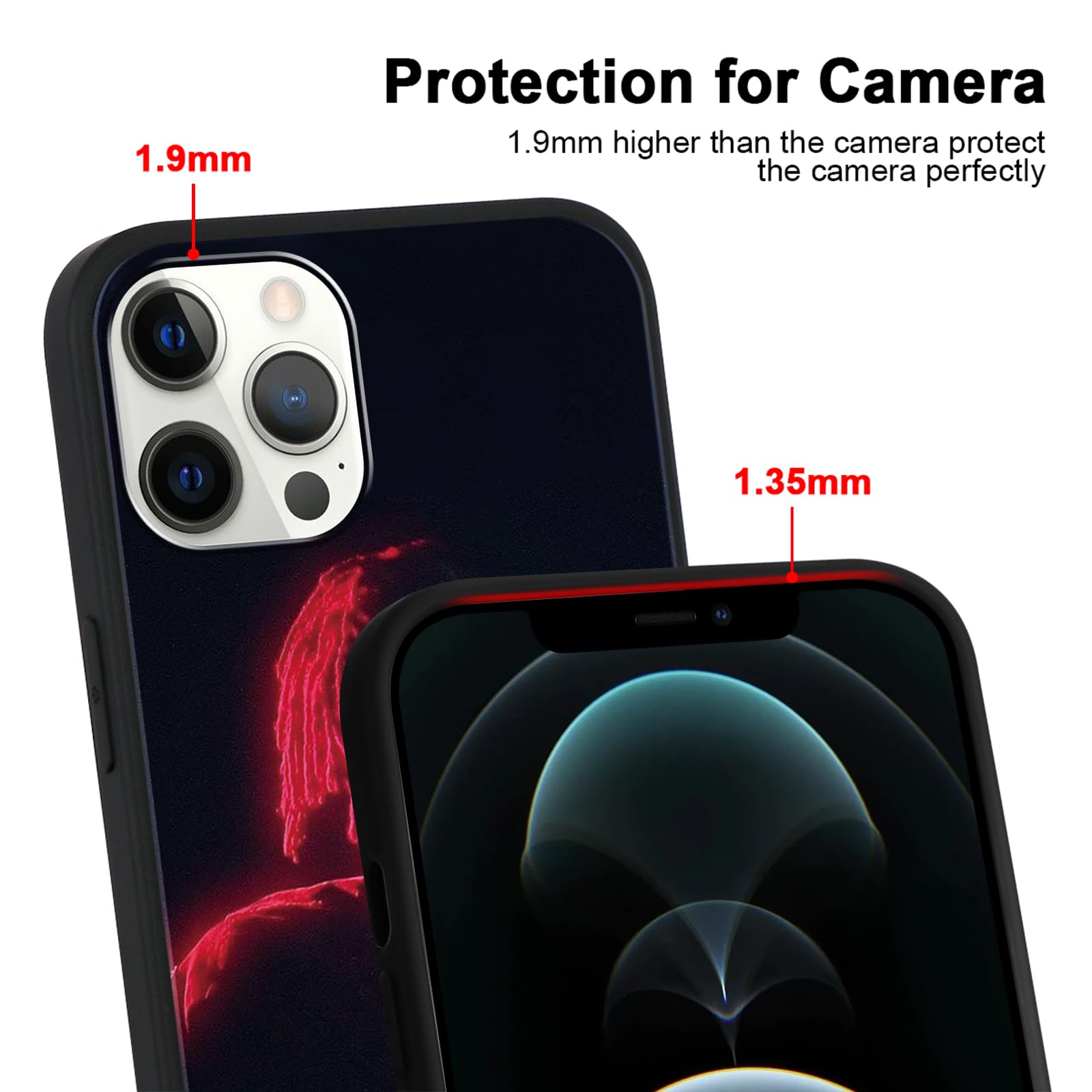 Cover Con Rapper Juice WRLD Per IPhone 12/12 Pro – Custodia In TPU Antigraffio, Morbida, 2 Pezzi - 4