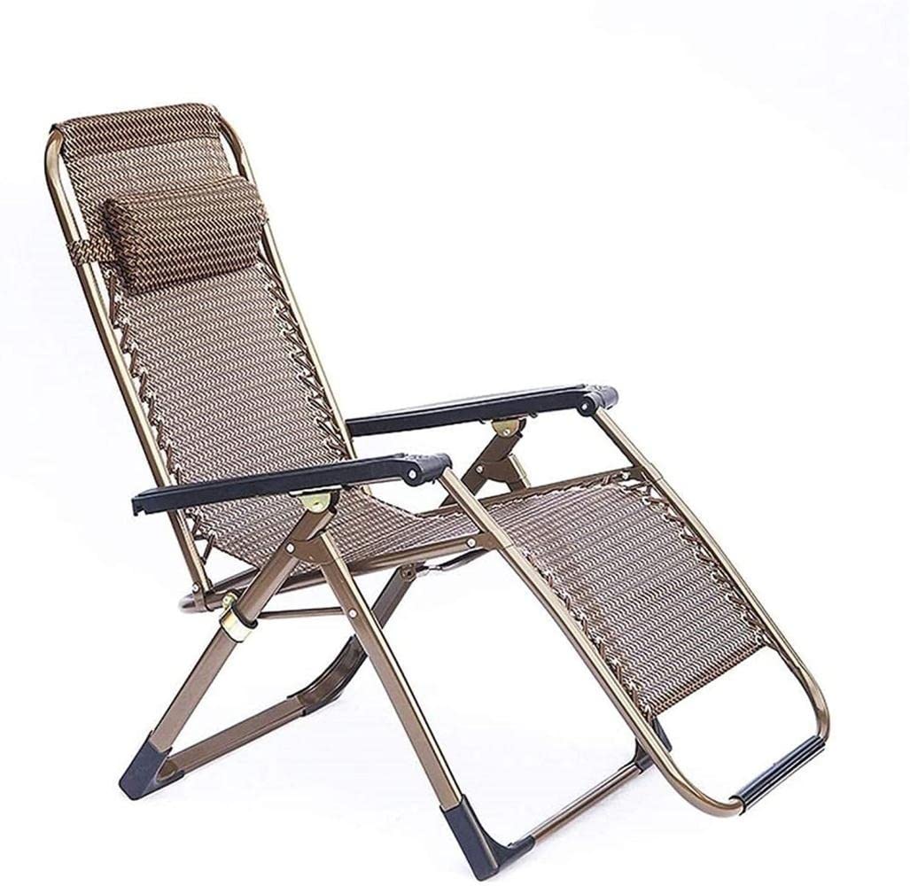 Chaise longue pliante réglable et inclinable pour jardin et terrasse
