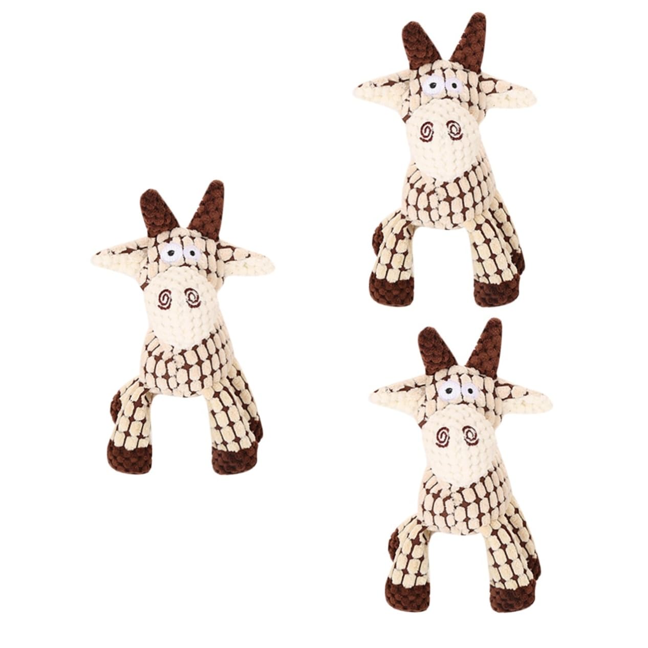 minkissy 3 Piezas De Peluche para De Peluche Chirriantes para Masticar para Perros Interactivos para Perros Chirriantes para
