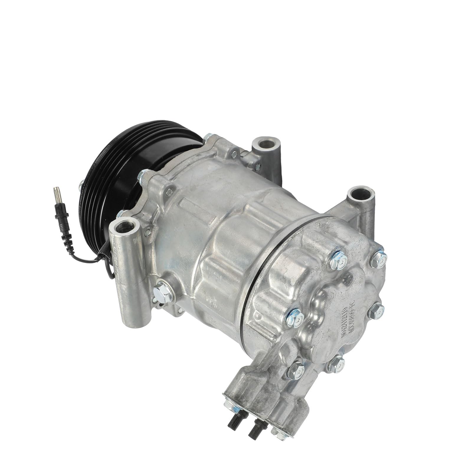 Frankberg Compressore dell'aria condizionata con frizione Benzina Compatibile Clio II Twingo I Logan Kangoo 8200840899